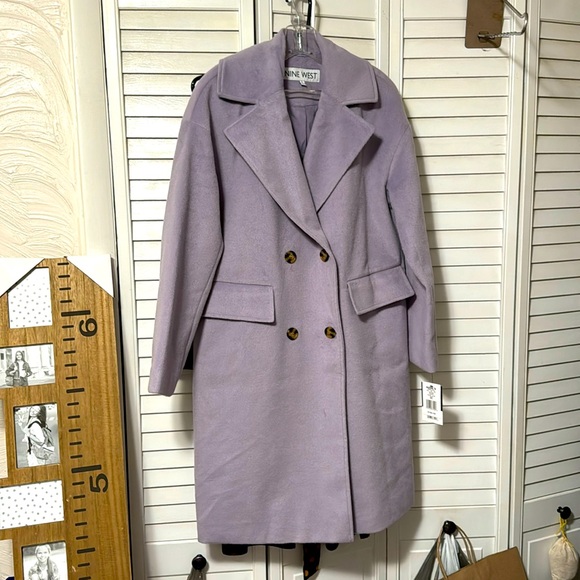 Nine West lilac car coat - Picture 1 of 8